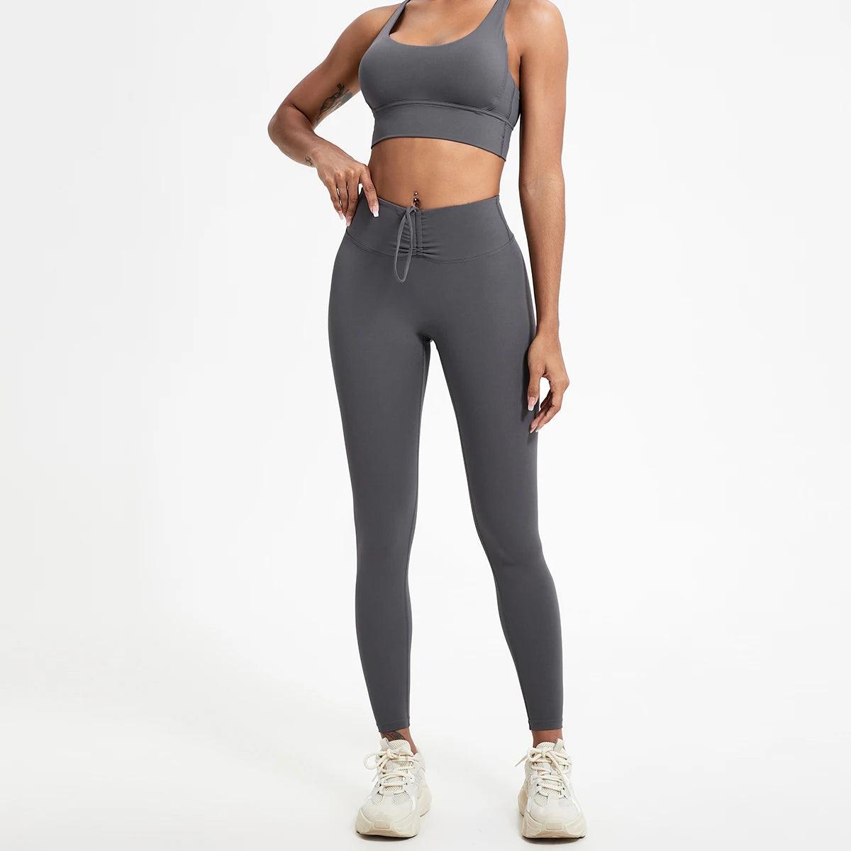 Push Up Booty High Waist Leggings - Women's Fitness & Yoga Tights - - leggings