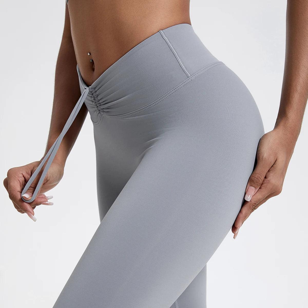Push Up Booty High Waist Leggings - Women's Fitness & Yoga Tights - - leggings