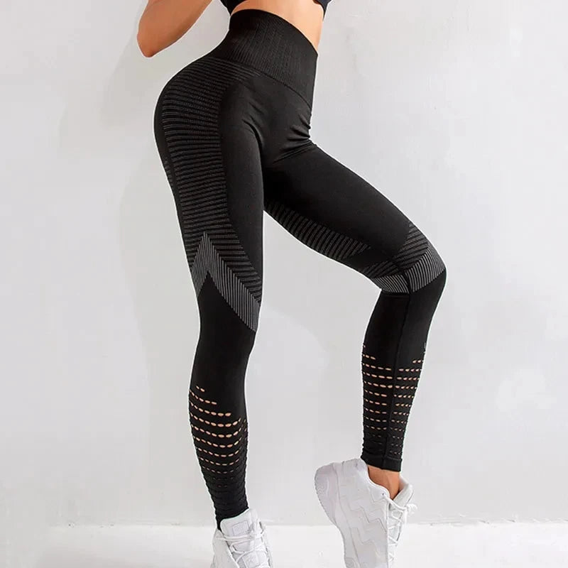 Sexy High Waist Leggings – Seamless & Sculpting Fit for Women - - Activewear Leggings