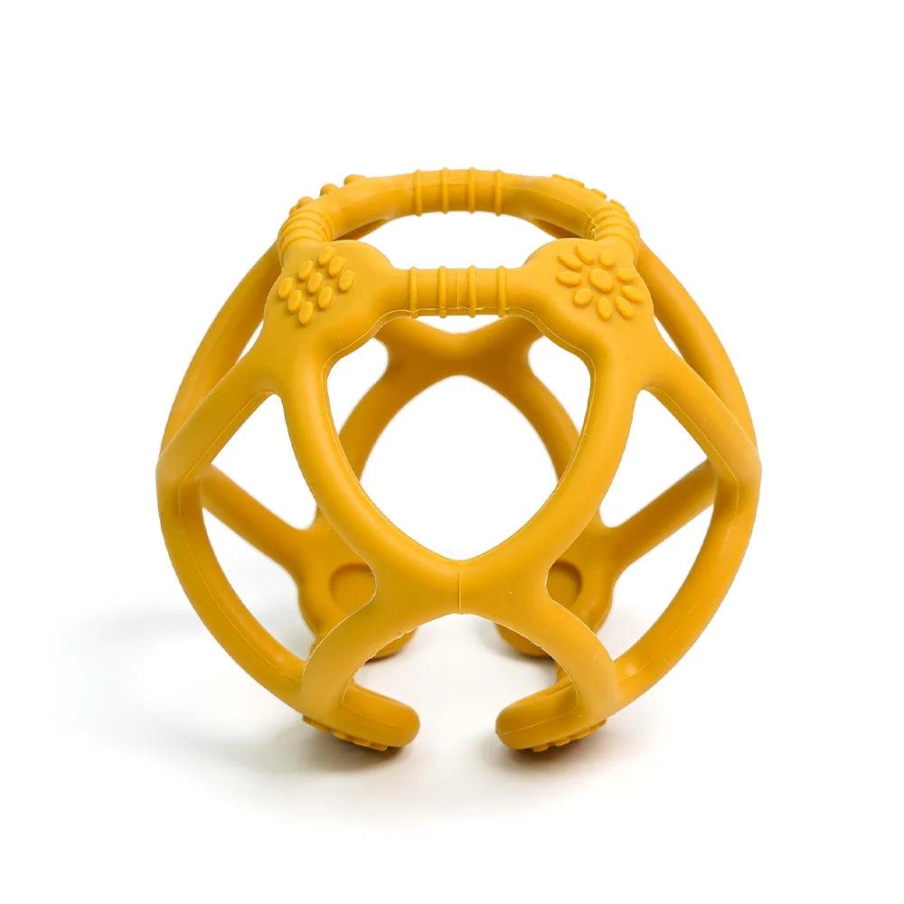 WOLIFE Baby Silicone Teether - Colorful, BPA-Free, Easy-Clean Chewing Toy - 4026C -