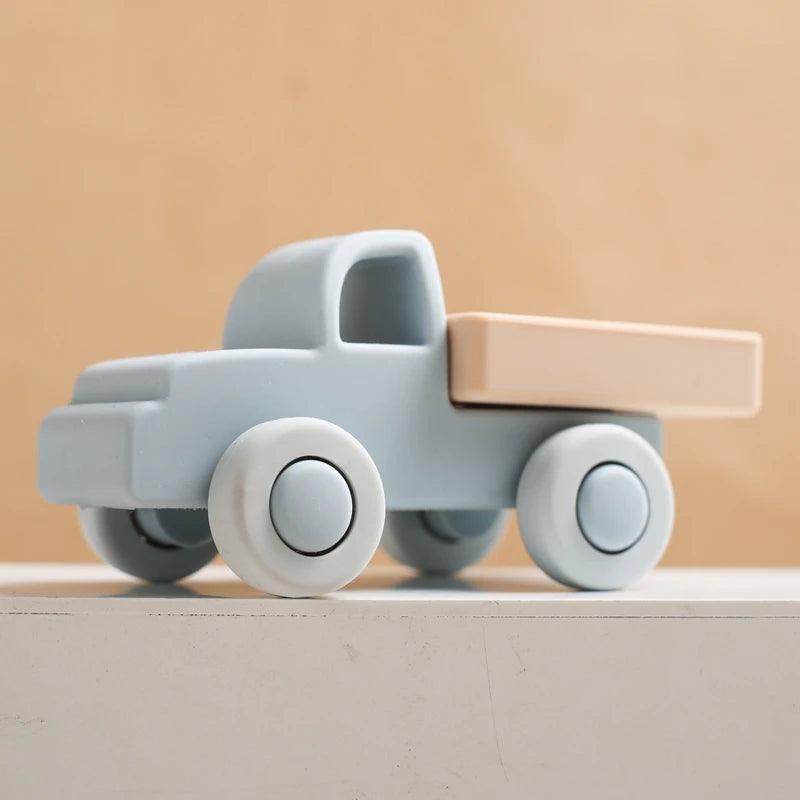Silicone Baby Car Toy & Teether - Educational Blocks for 0-12 Months - - baby toys