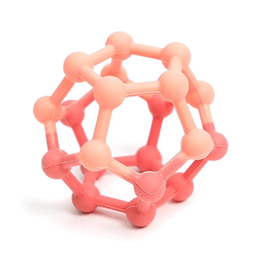 WOLIFE Baby Silicone Teether - Colorful, BPA-Free, Easy-Clean Chewing Toy - 3572C -
