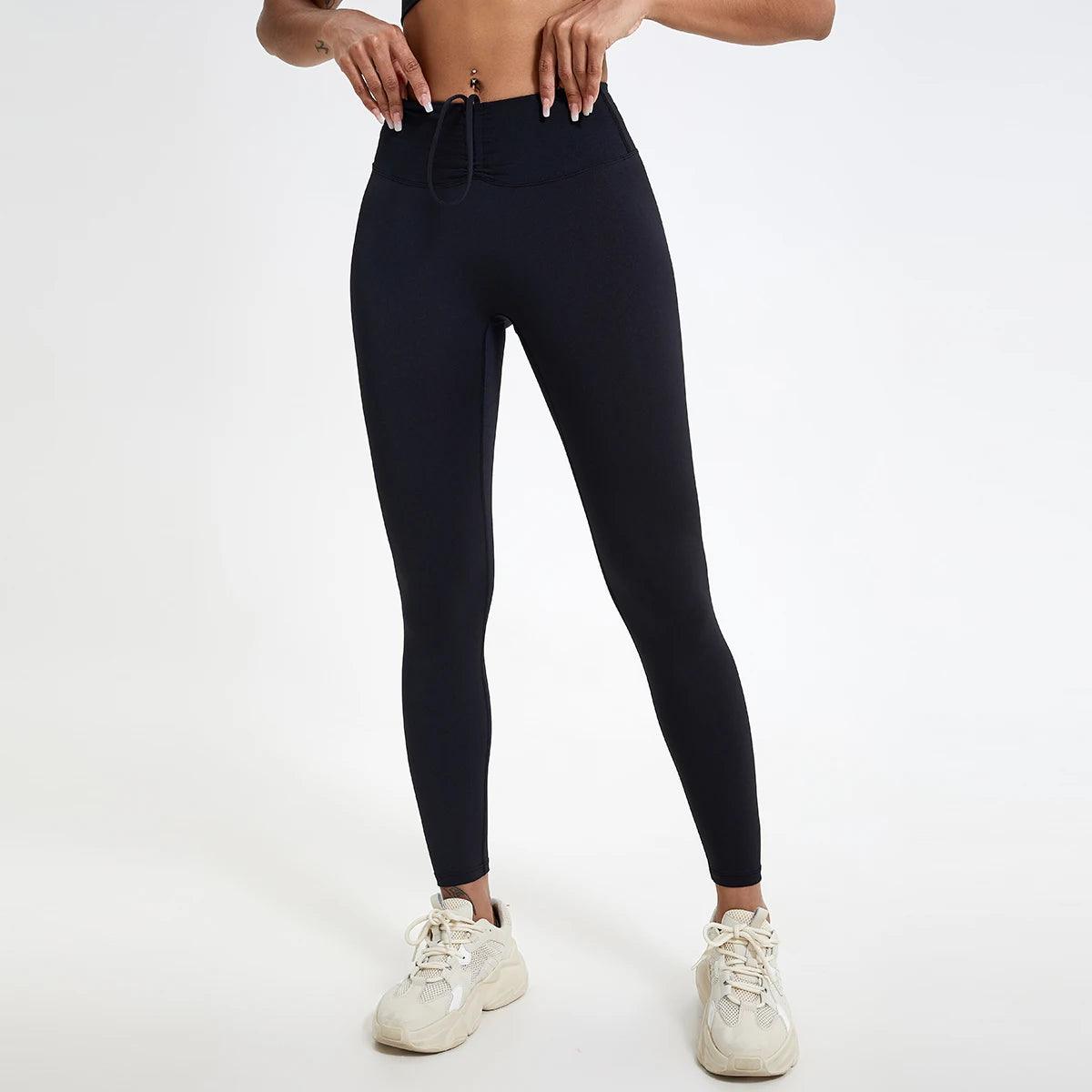 Push Up Booty High Waist Leggings - Women's Fitness & Yoga Tights - - leggings