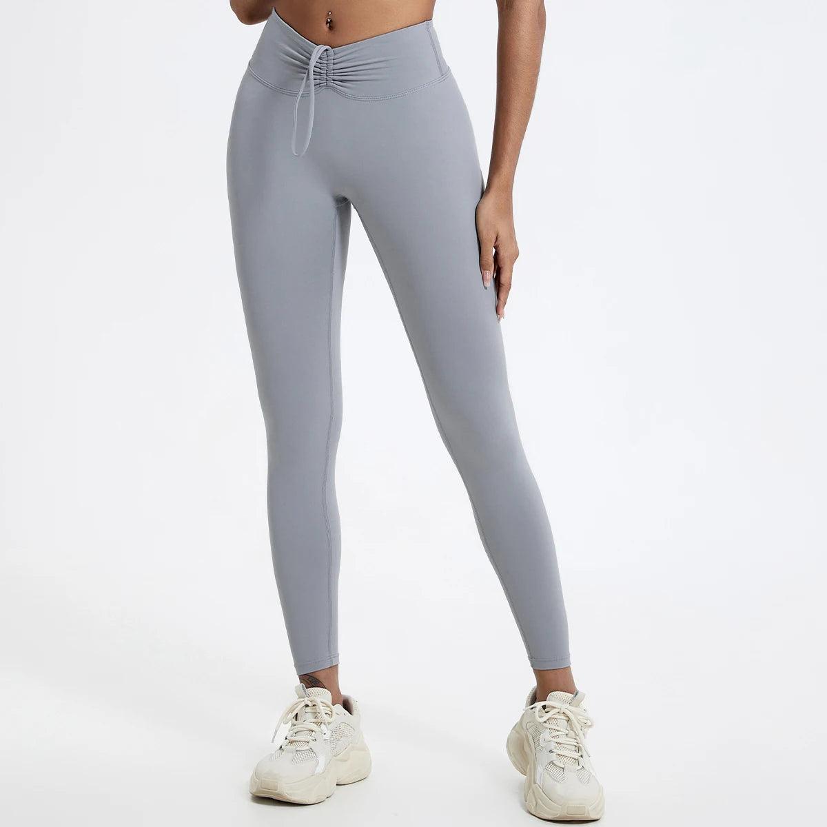 Push Up Booty High Waist Leggings - Women's Fitness & Yoga Tights - - leggings