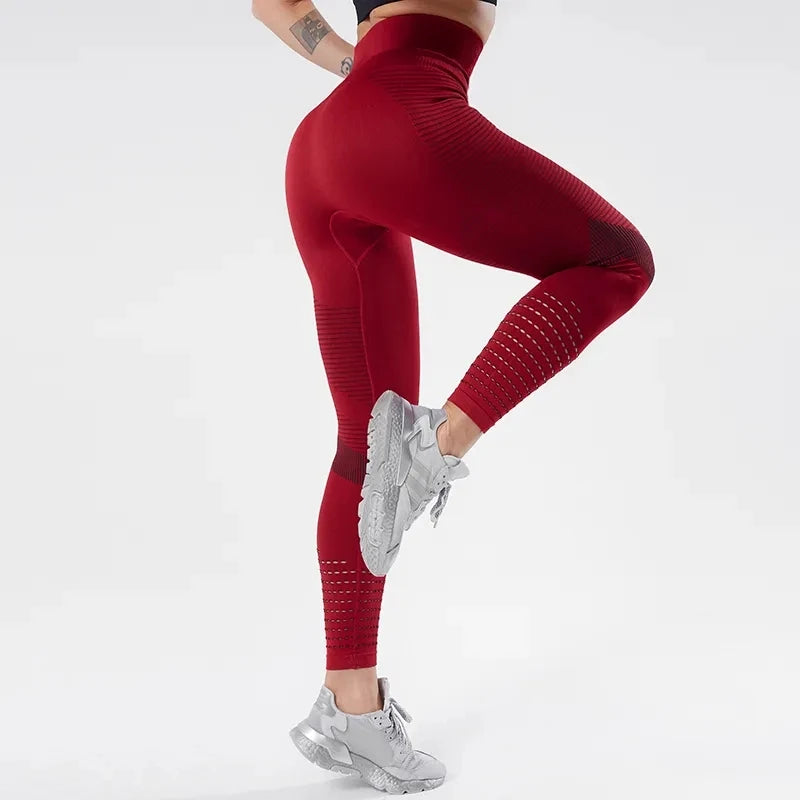 Sexy High Waist Leggings – Seamless & Sculpting Fit for Women - - Activewear Leggings