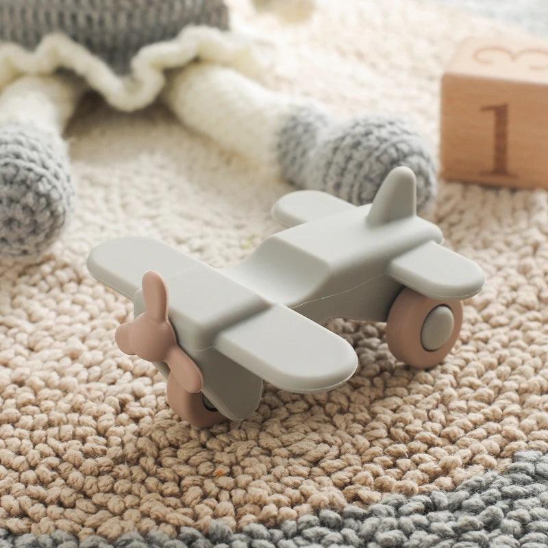 Silicone Baby Car Toy & Teether - Educational Blocks for 0-12 Months - - baby toys