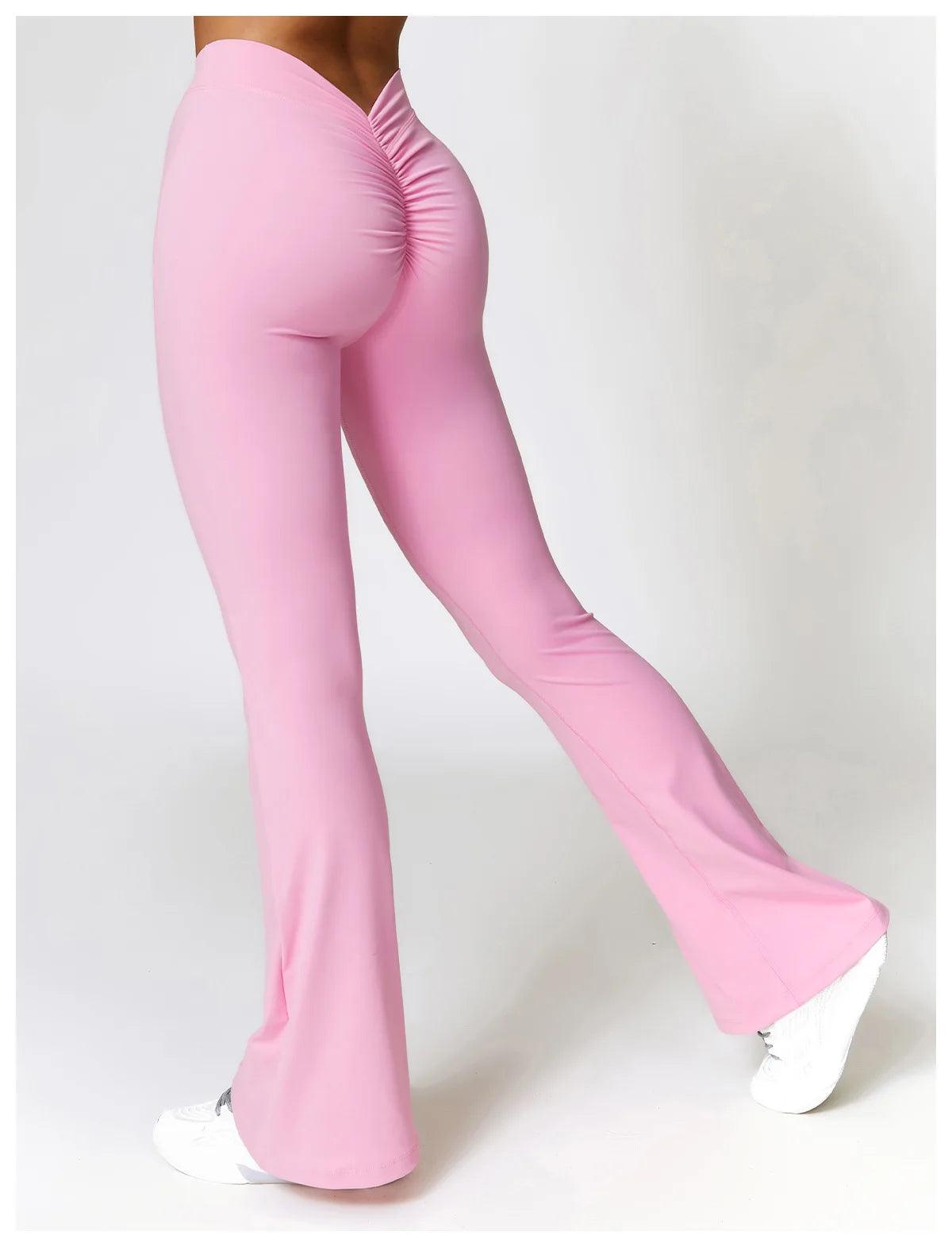 Seamless 2-Piece Yoga Set – High Waist Leggings and Sports Bra - - Leggings
